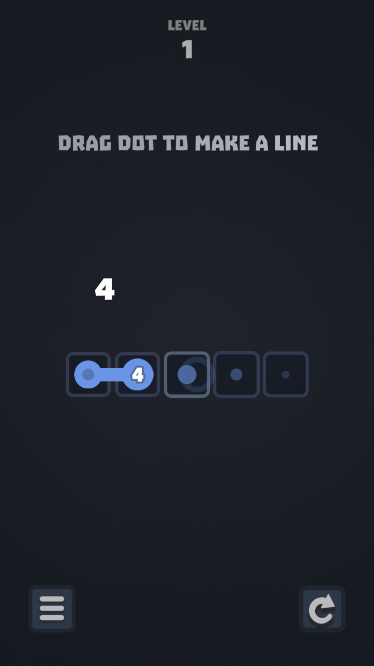 Starting a line puzzle
