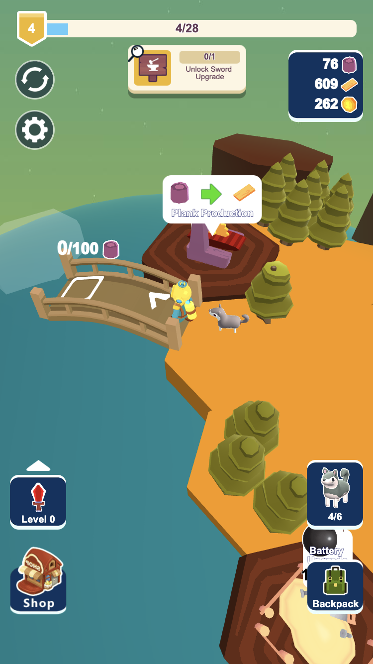 Building on hex tiles