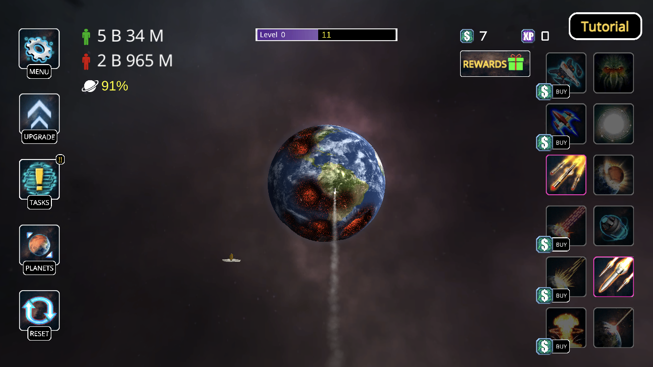 Laser weapon impact