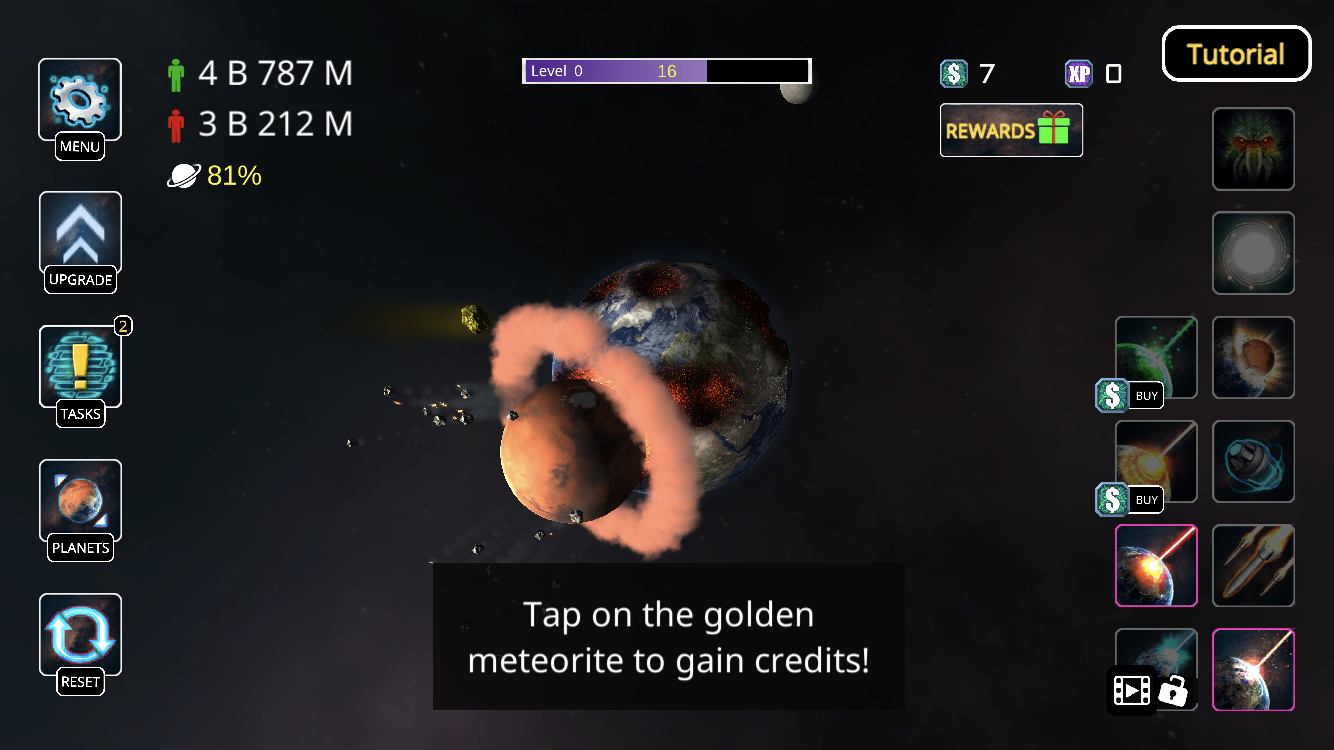 Missile strike